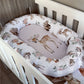 Cot Bedding - Pink Woodlands Set 11
