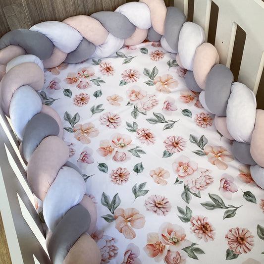 Cot Bedding - Flower Set 04