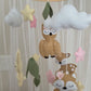 Cot Bedding - Pink Deer Set 05