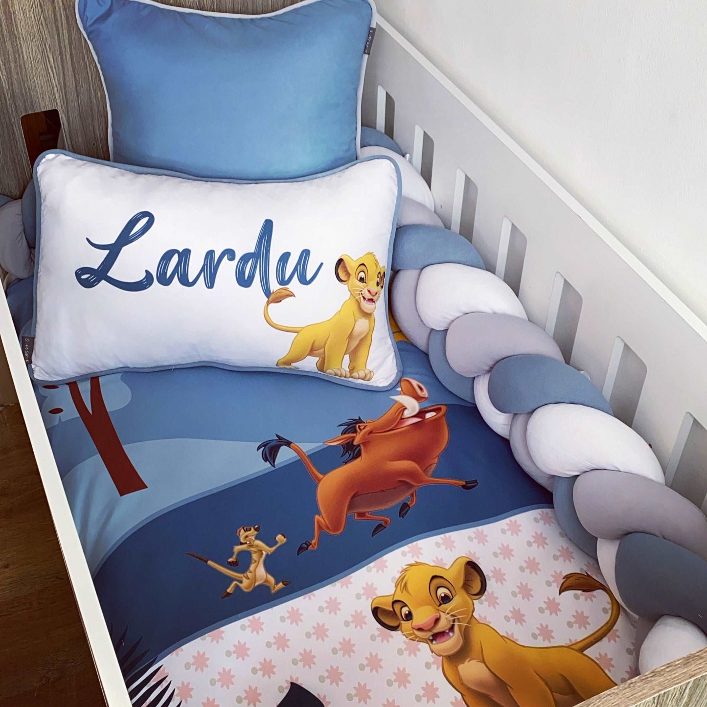 Cot Bedding - Green Safari Set 9