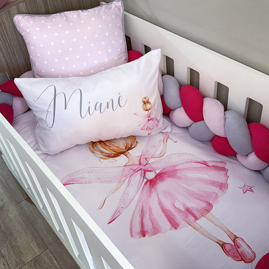 Cot Bedding - Pink Fairy Set 03