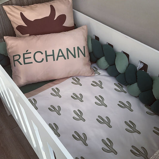 Cot Bedding - Karoo Cow Set 01