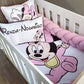 Cot Bedding - Pink Minnie set 05