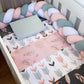 Cot Bedding - Pink Dreamcatcher Set 02
