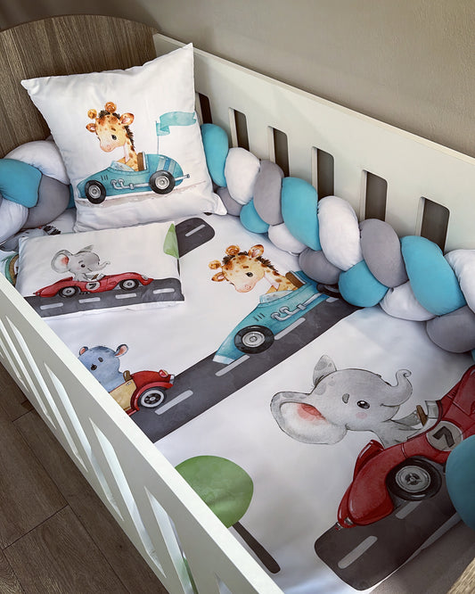 Cot Bedding - Cars Set 01