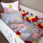 Cot Bedding - Grey Dumbo Set 01