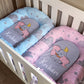 Cot Bedding - Grey Dumbo Set 01