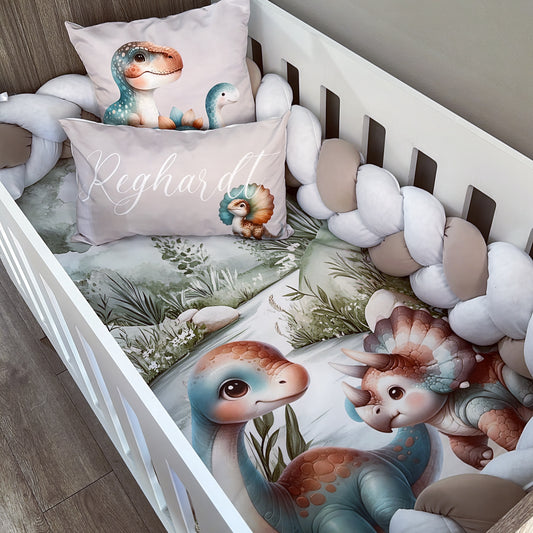 Cot Bedding - Dinosaur Set 05