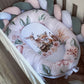 Cot Bedding - Pink Woodlands set 06