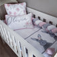 Cot Bedding - Pink Bunny Set 31 | All Nursery Sets | Baby Bedding Sets South Africa | Soft Spot Kids | South Africa
