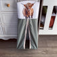 Cot Bedding - Sage Highland Cow Set 01