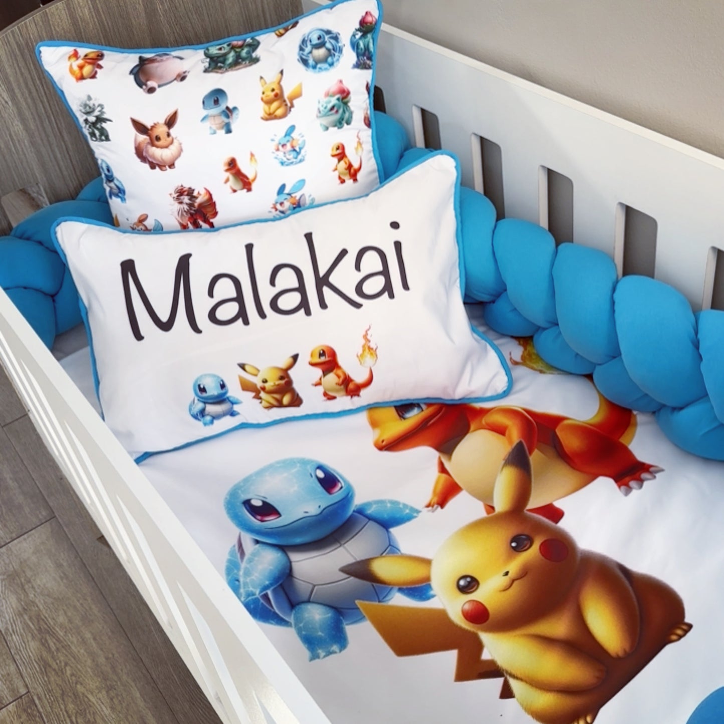 Cot Bedding - Pokémon Set 01