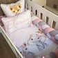 Cot Bedding - Pink Safari Set 01