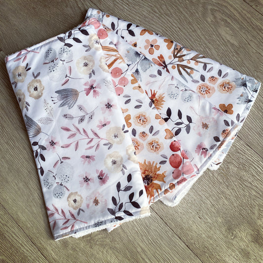 Burpcloths - Flowers 04