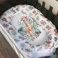 Cot Bedding - Green Safari Set 11