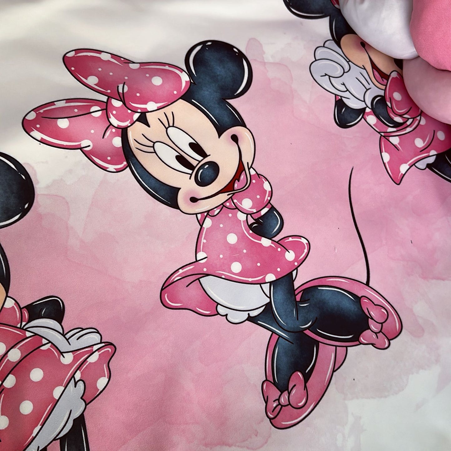 Cot Bedding - Pink Minnie set 07