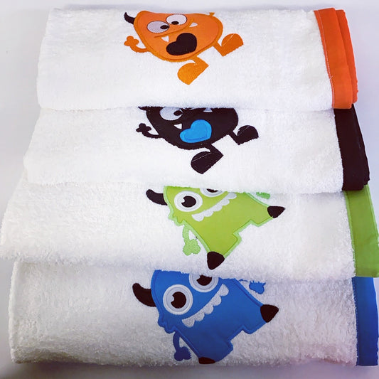 Burpcloths - Monsters 01