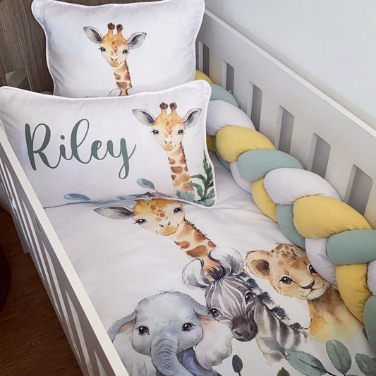 Cot Bedding - Safari Set 20