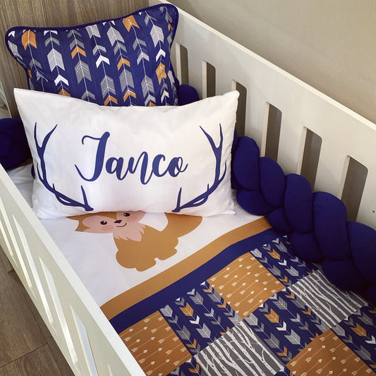 Cot Bedding - Fox Set 03