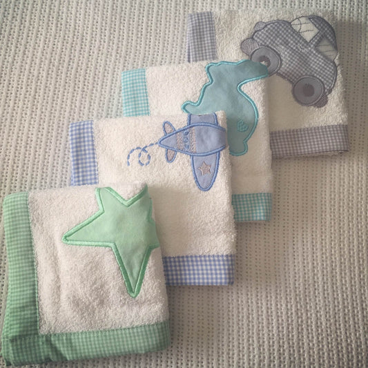 Burpcloths - Check Print 01