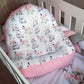 Cot Bedding - Pink Bunny Set 01