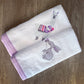 Cot Bedding - Pink Llama Set 04