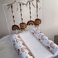 Cot Bedding - Boho Lion Rainbow Set 02