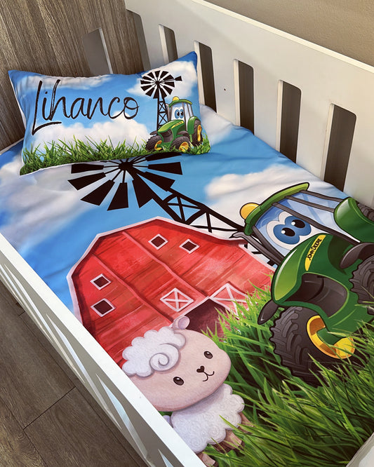 Cot Bedding - Farm Set 05