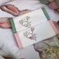 Cot Bedding - Pink Sage Bunny Set 01