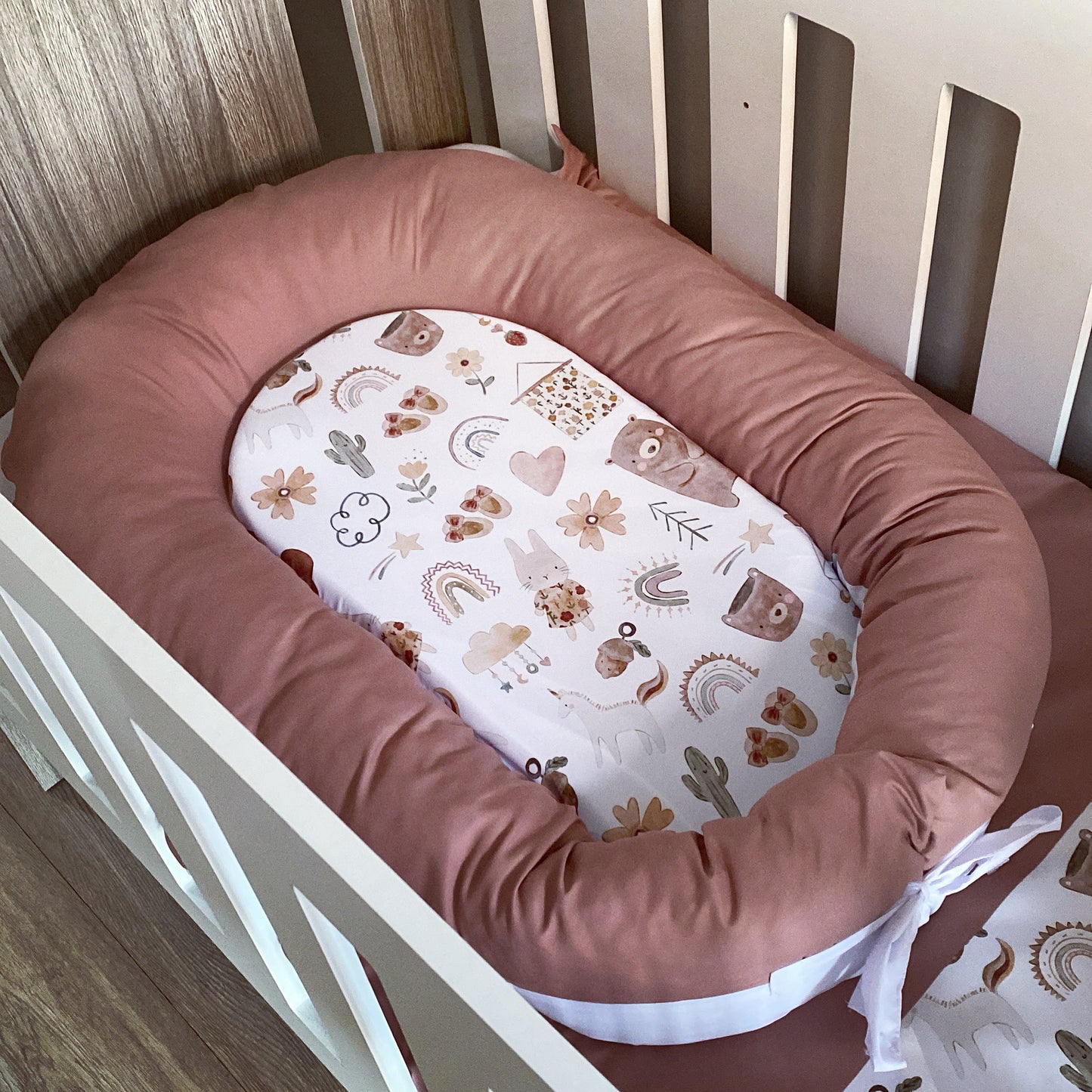 Cot Bedding - Bunny Boho Set 02