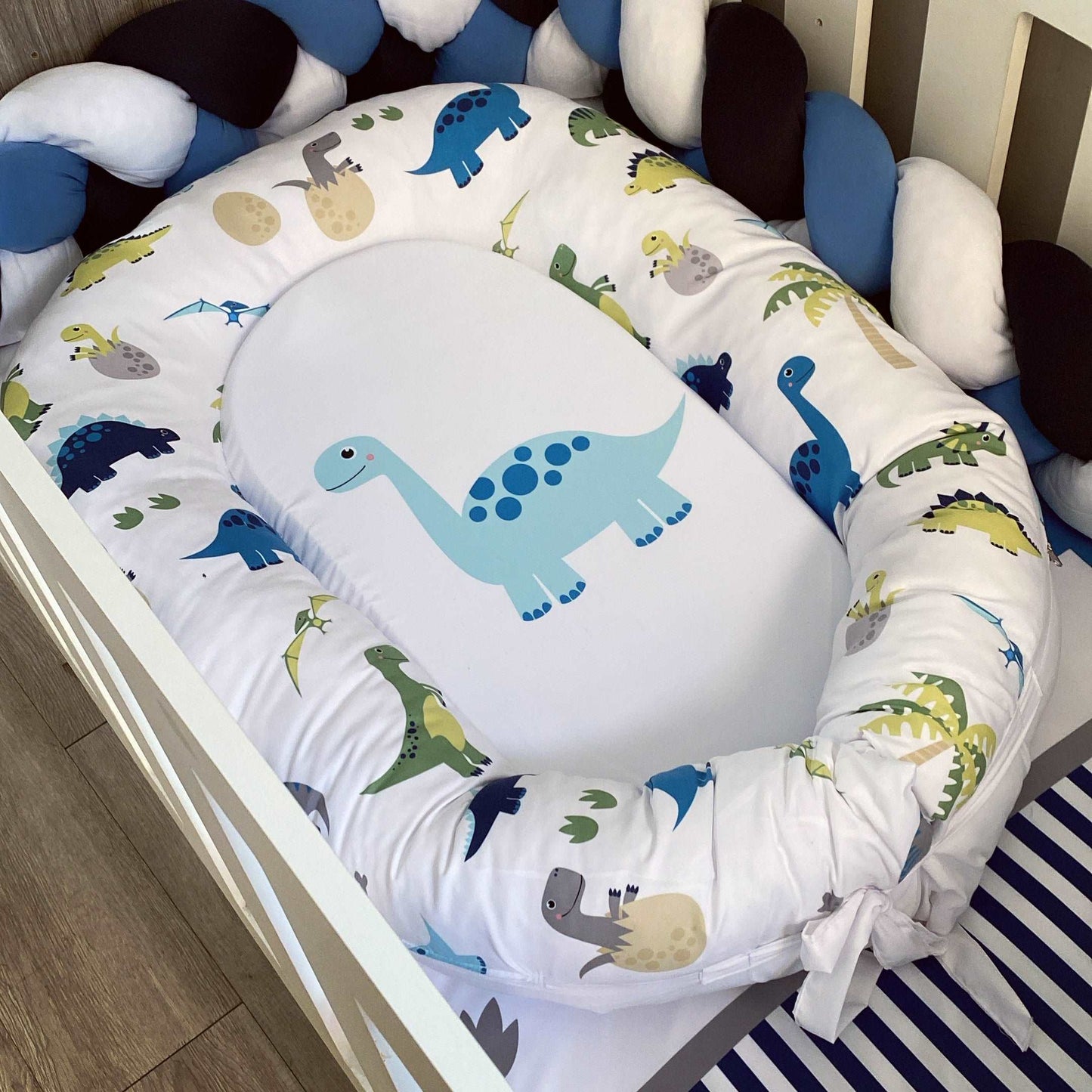 Cot Bedding - Dinosaur Set