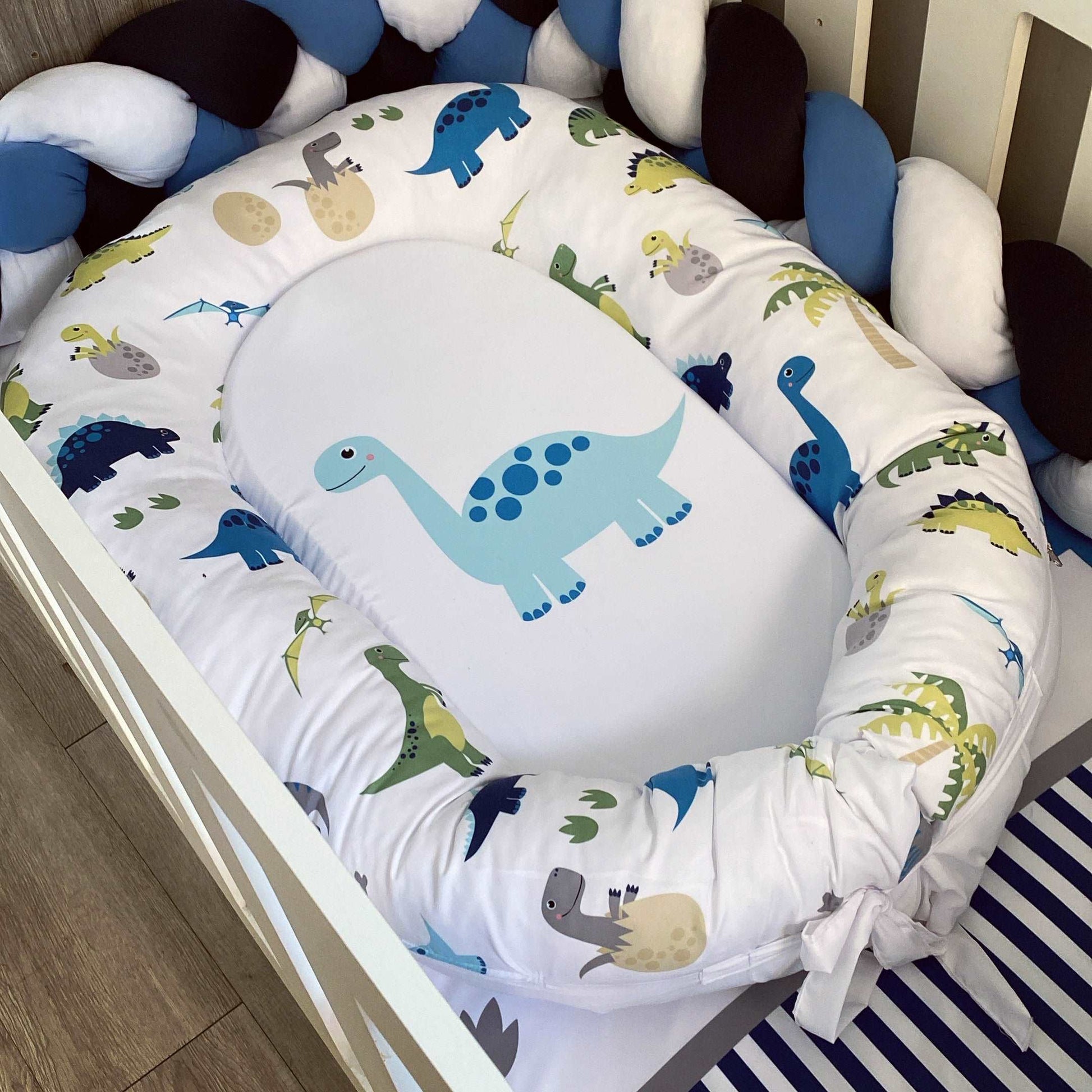 Cot Bedding - Dinosaur Set