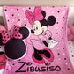 Pink blanket with Minnie Mouse design and 'Zibusiso' branding | Baby Essentials | All Baby Products | Soft Spot Kids | South Africa