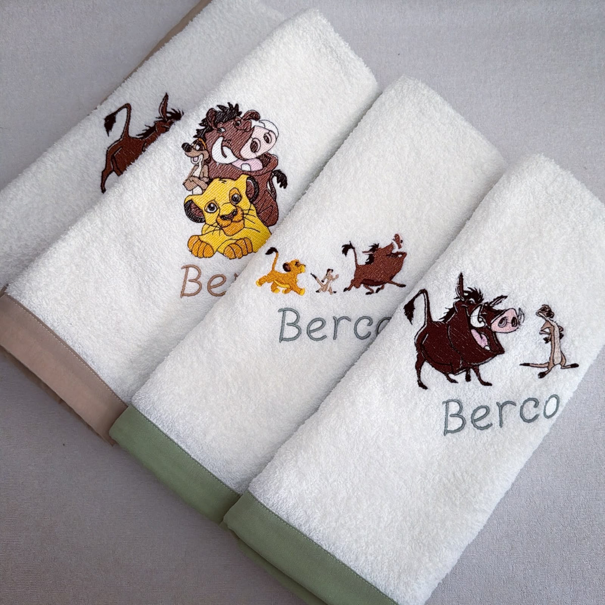 Burpcloths - Lion King 01