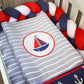 Cot Bedding - Nautical Set 04