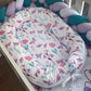 Cot Bedding - Purple Butterfly Set 01