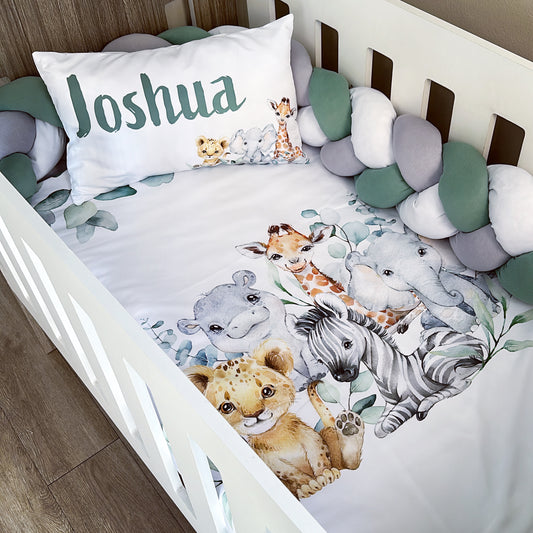 Cot Bedding - Safari Set 18