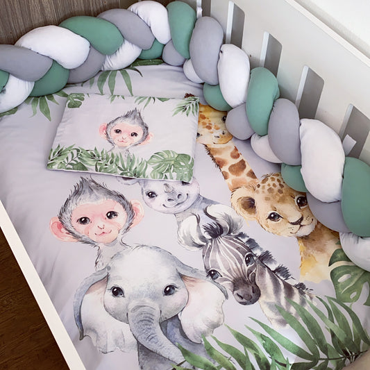 Cot Bedding - Safari Set 30