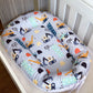 Cot Bedding - Blue Construction Set 02
