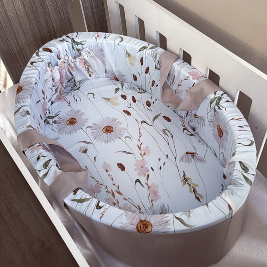 Carry Cot - Floral 02