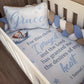 Cot Bedding - Blue Bear Set 07 | All Nursery Sets | Baby Bedding Sets South Africa | Soft Spot Kids | South Africa