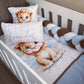 Cot Bedding - Blue Lion Set 01 | All Nursery Sets | Baby Bedding Sets South Africa | Soft Spot Kids | South Africa