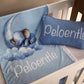 Cot Bedding - Blue Sleeping Elephant Set 02 | All Nursery Sets | Baby Bedding Sets South Africa | Soft Spot Kids | South Africa