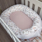 Baby nest with floral pattern inside a crib | All Nursery Sets | Baby Bedding Sets South Africa | Soft Spot Kids | South Africa
