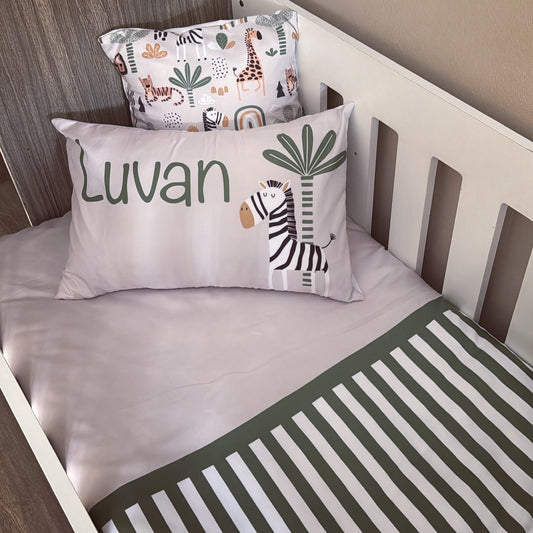 Cot Bedding - Boho Safari Set 02