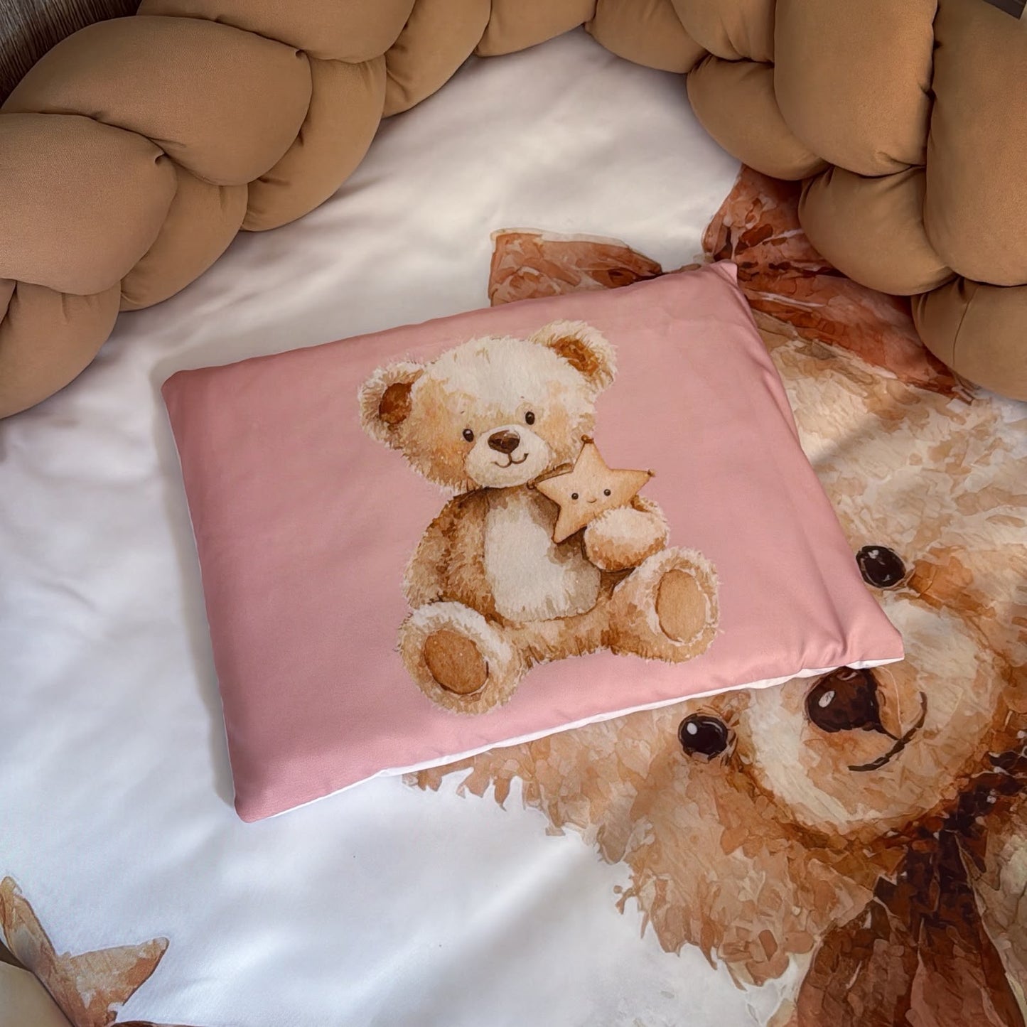 Cot Bedding - Brown Bear Set 01.2