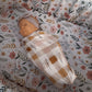 Cot Bedding - Check Flower Set 03 | All Nursery Sets | Baby Bedding Sets South Africa | Soft Spot Kids | South Africa