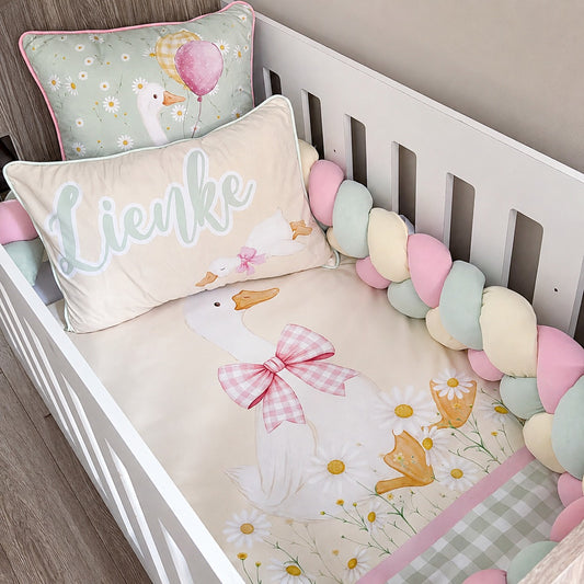 Cot Bedding - Goose Set 03
