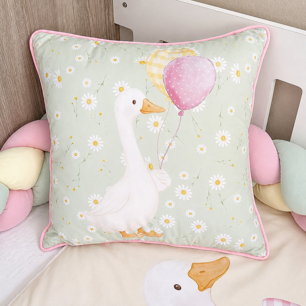 Cot Bedding - Goose Set 03