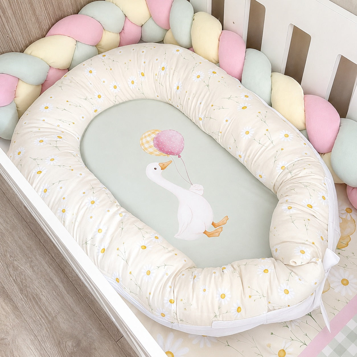 Cot Bedding - Goose Set 03
